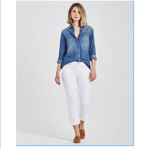 Adriano Goldschmied Supply White Khaki Pants